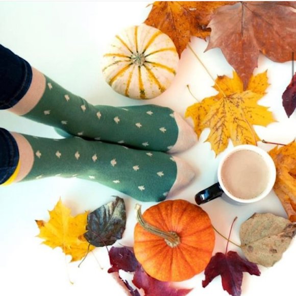 Brand new, 100% organic cotton, crew socks, tree design, unisex, size 7-13 - Picture 4 of 10